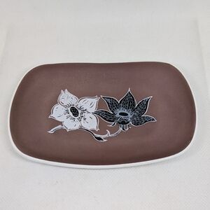 Wedgwood Bone China Mulberry Camelia Trinket Or Pin Dish Vintage Susie Cooper